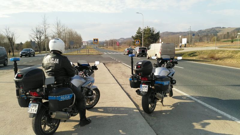 Powiat: Policjanci na motocyklach rozpoczęli sezon