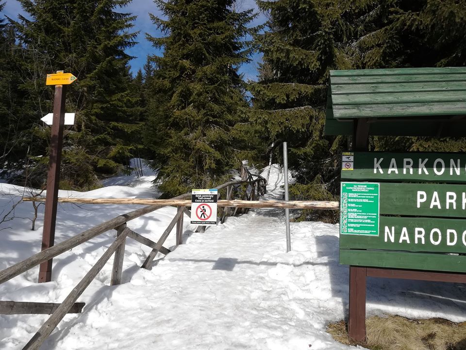 Region: Zamknięty niebieski szlak