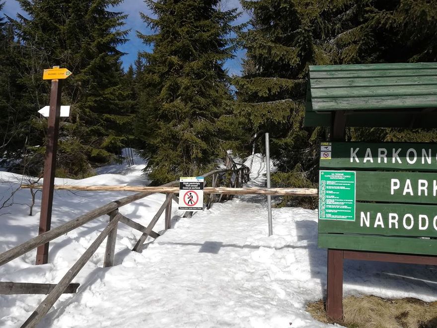 Region: Zamknięty niebieski szlak