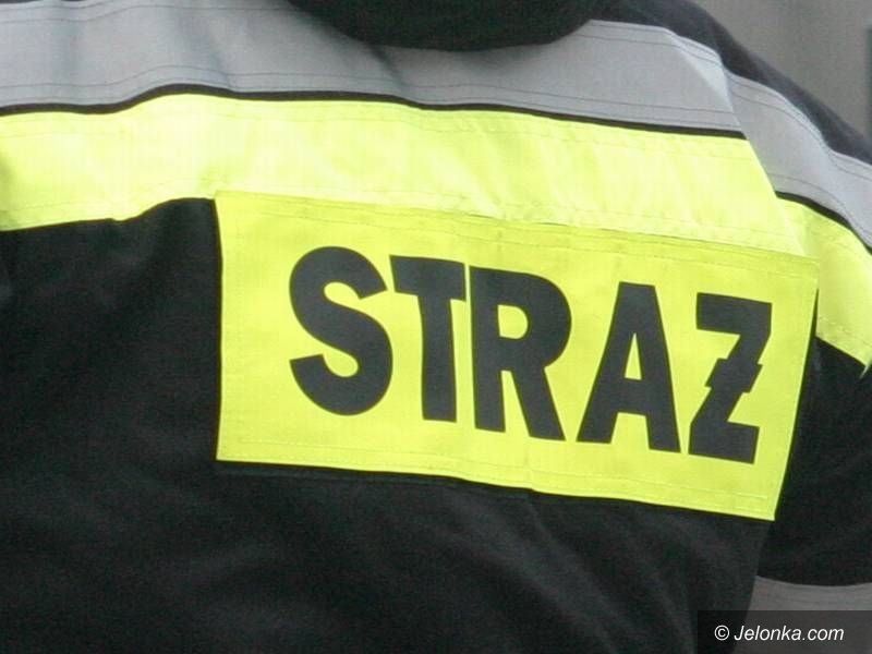 Jelenia Góra: Pożar garażu na Książęcej