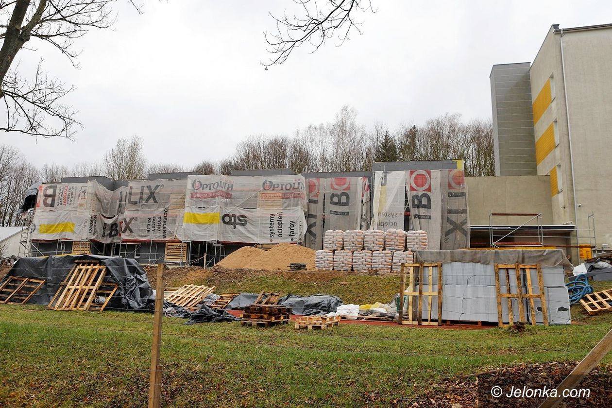 Jelenia Góra: Wieści z rozbudowy SOSW