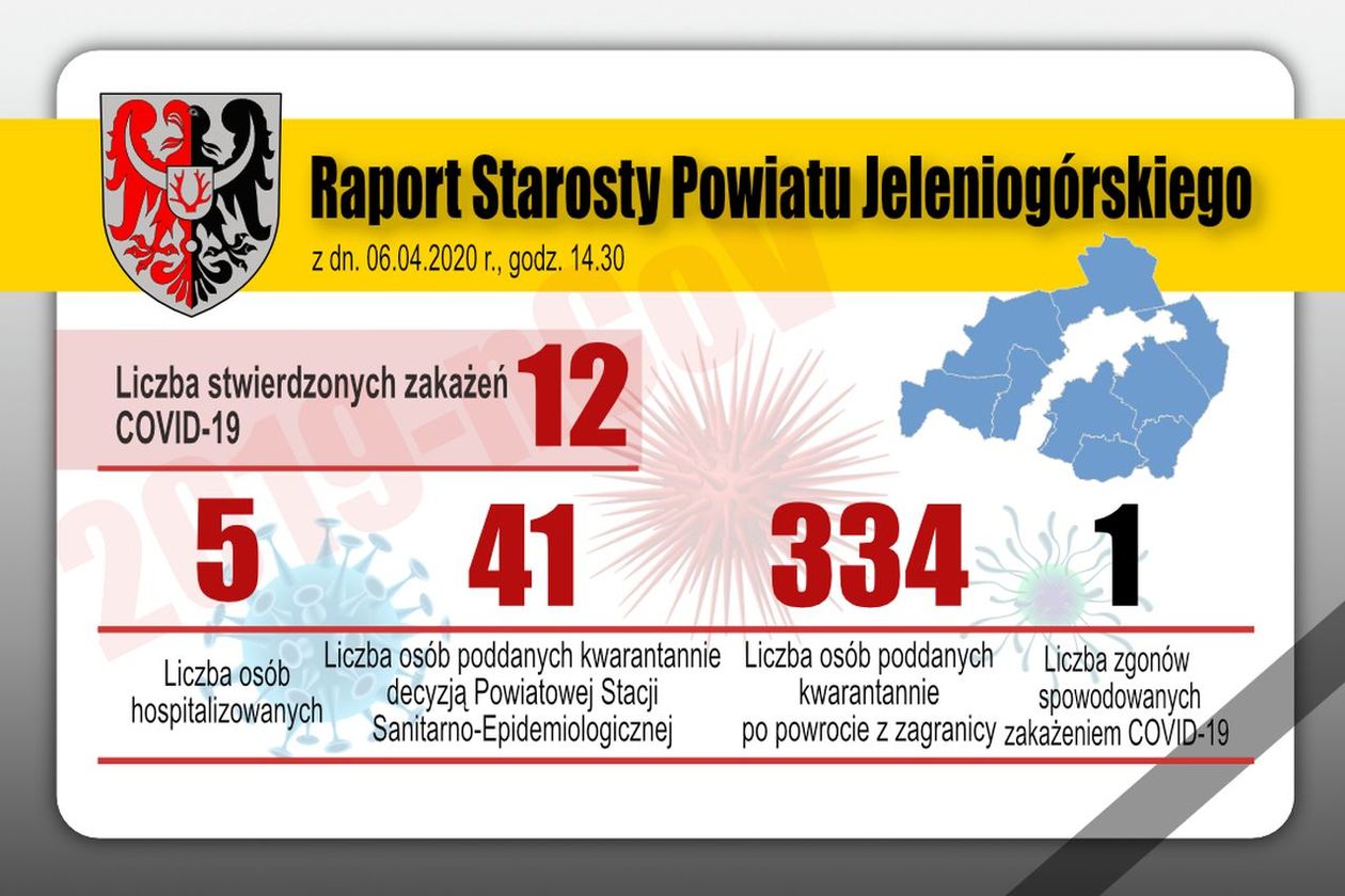 Powiat: Informacja starosty w sprawie koronawirusa (aktualizacja)