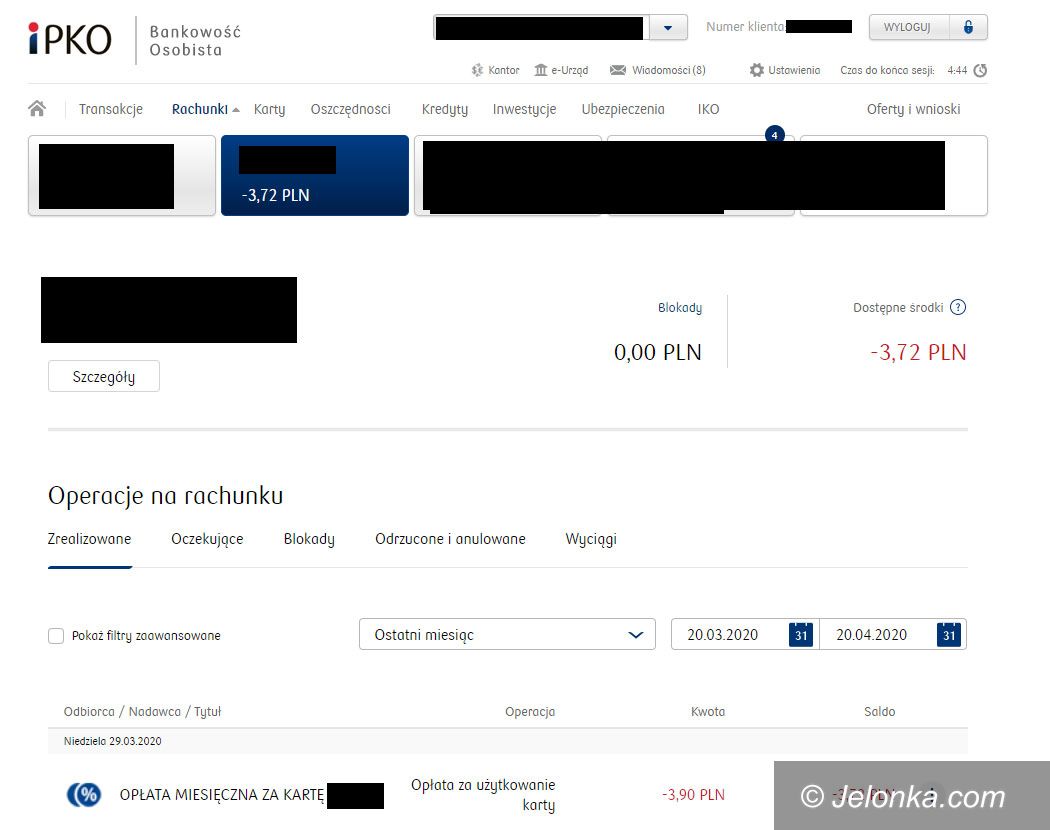 Jelenia Góra: Bezzasadna opłata za kartę?