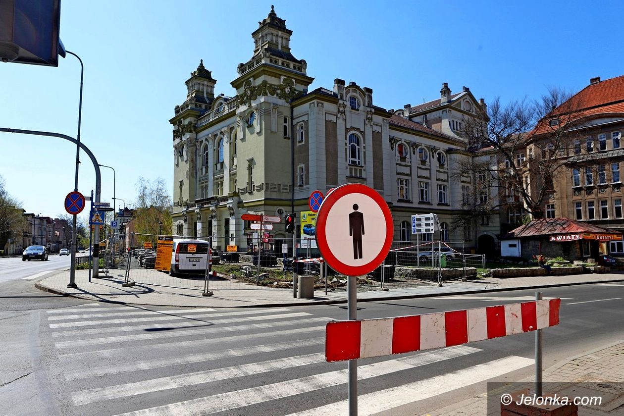 Jelenia Góra: Prace na alei Wojska Polskiego