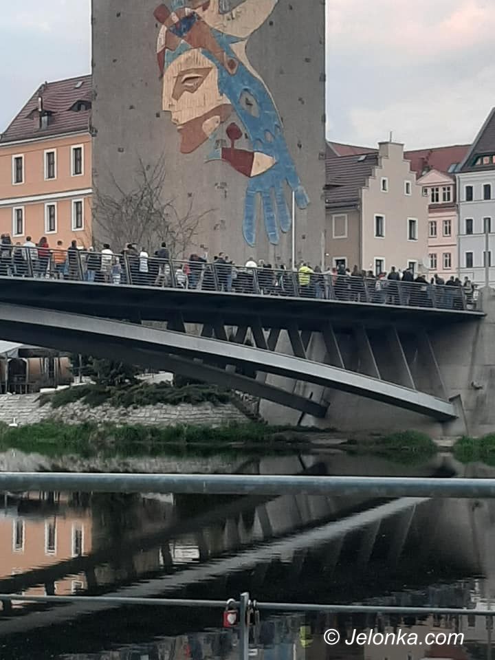 Zgorzelec: Protest przy granicy
