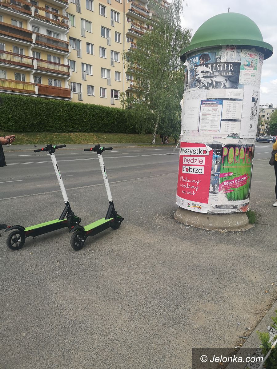Jelenia Góra: Elektryczne hulajnogi w Jeleniej Górze