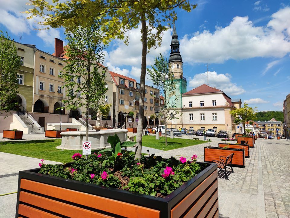 Bolków: Ukwiecenie bolkowskiego rynku