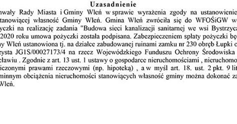 Wleń: Zamek Lenno pod zastaw