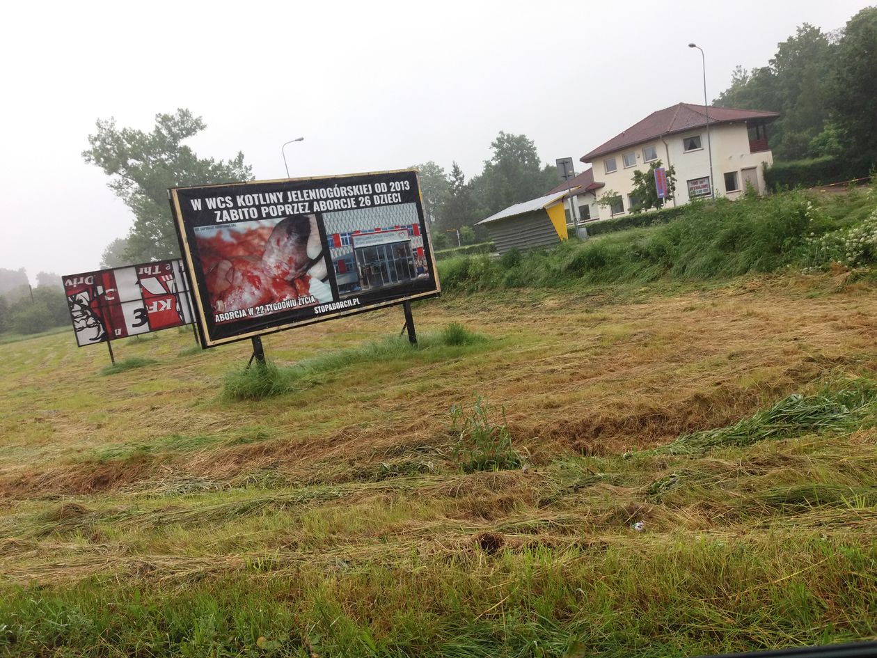Jelenia Góra: Drastyczne billboardy