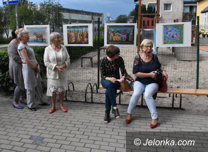 Mysłakowice: Galeria na... płocie
