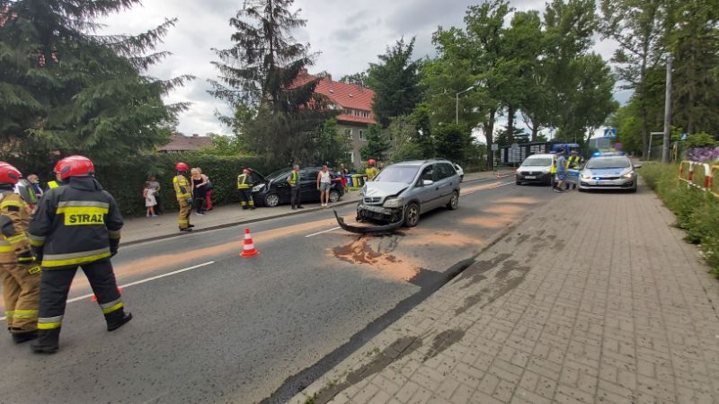 Jelenia Góra: Kolizja na Lubańskiej
