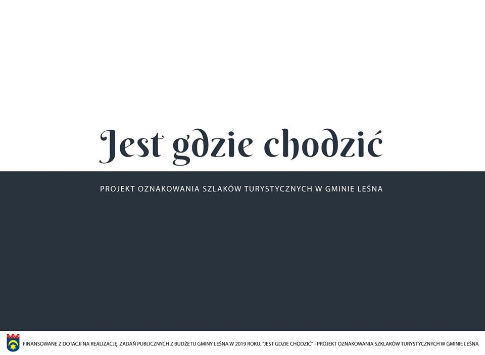 Leśna: Jest gdzie chodzić – konkurs