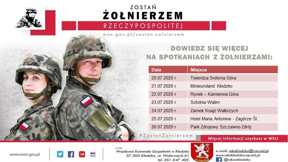 Kamienna Góra: WKU zaprasza do wojska!