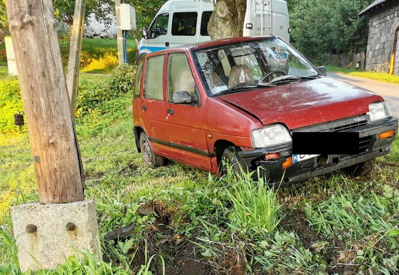 Powiat: 22–latek próbował uciec przed kontrolą drogową