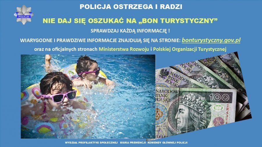 Region: Oszukują "na bon turystyczny"