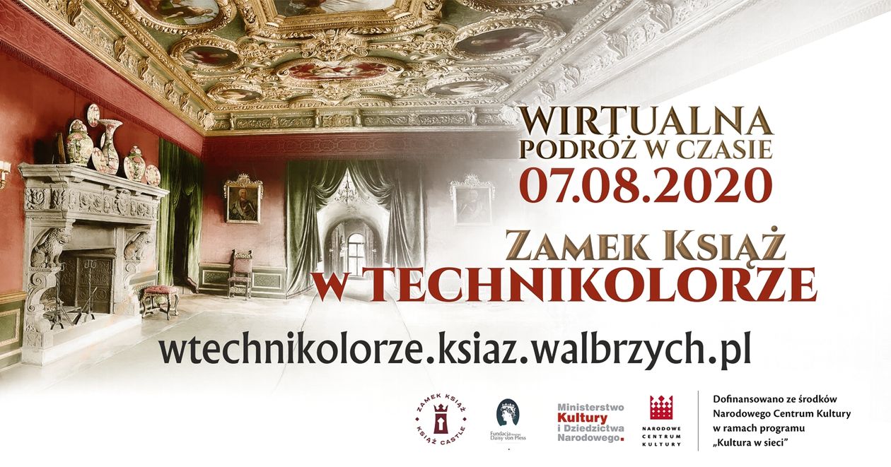 Wałbrzych: Zamek Książ w technikolorze – podróż w czasie do zamku sprzed 100 lat