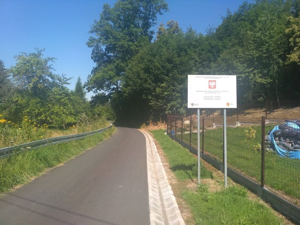 Milęcice, Wojciechów: Finał remontu drogi