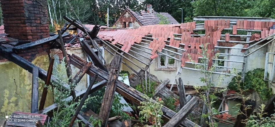 Przecznica: Spłonął pustostan w Przecznicy