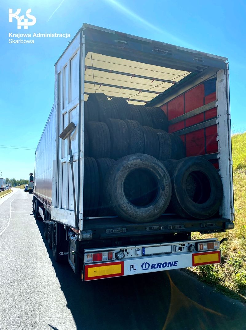 Region: Zatrzymano nielegalny transport starych opon