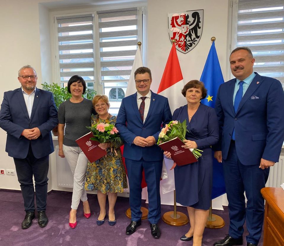 Jelenia Góra: Pożegnania w starostwie