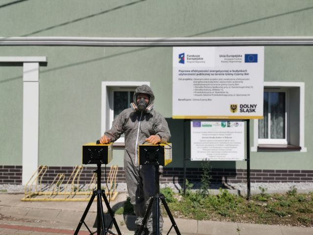 Czarny Bór: Trwa akcja odkażania gminnych placówek