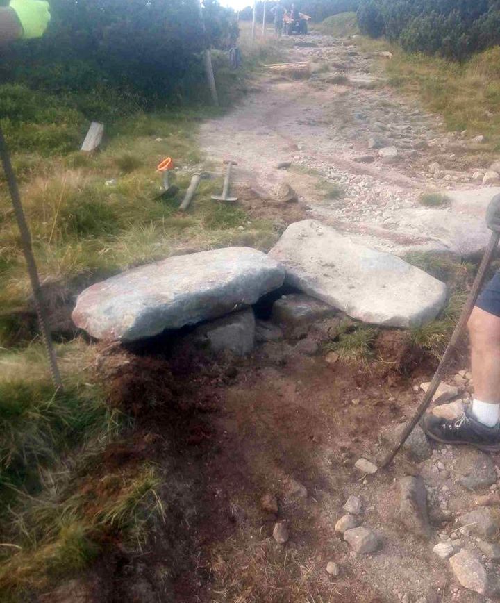 Karkonosze: Remont szlaku przy Słoneczniku