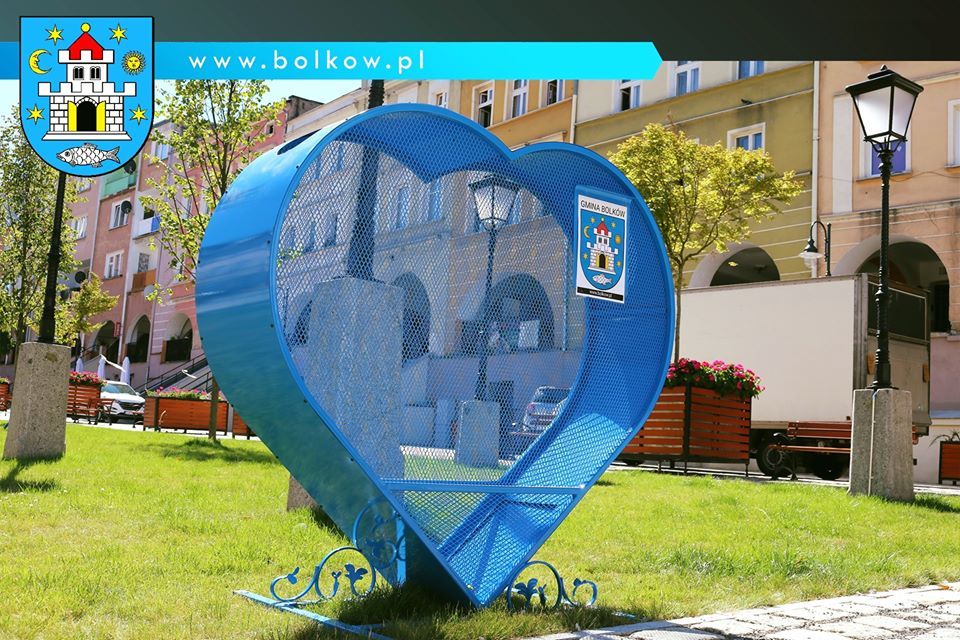 Bolków: Na rynku wyrosło serce