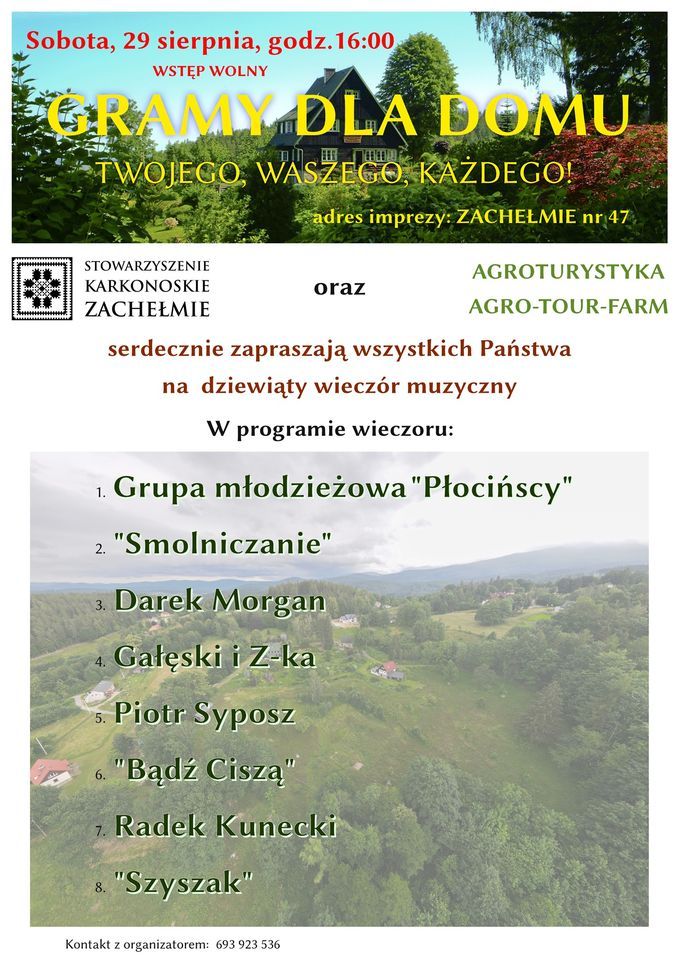 Zachełmie: Zagrają dla domu