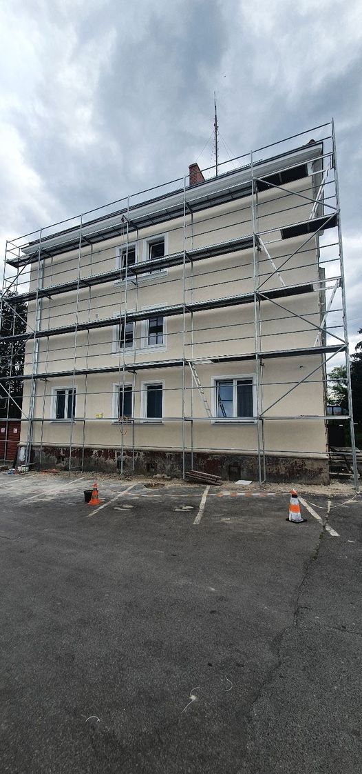 Mysłakowice: Remont budynku magistratu