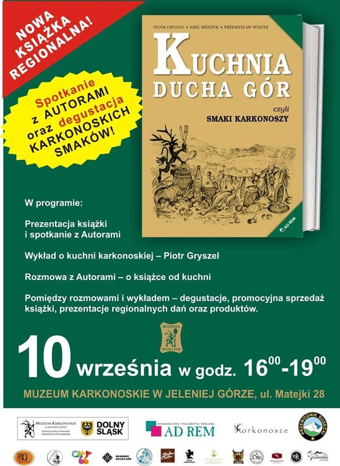 Jelenia Góra: Będzie o „Kuchni Ducha Gór” w Muzeum Karkonoskim