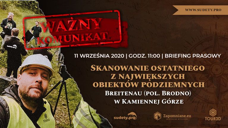 Kamienna Góra: Skanowanie podziemia