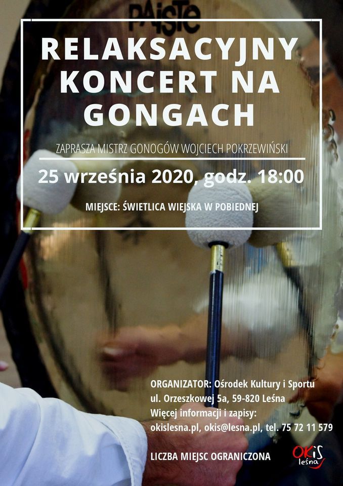 Pobiedna: Koncert na gongach