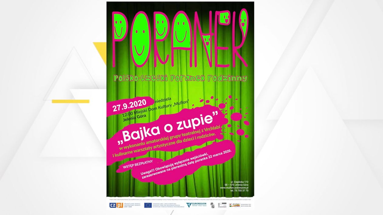 Jelenia Góra: „Polsko–czeski Poranek Rodzinny” w niedzielę!