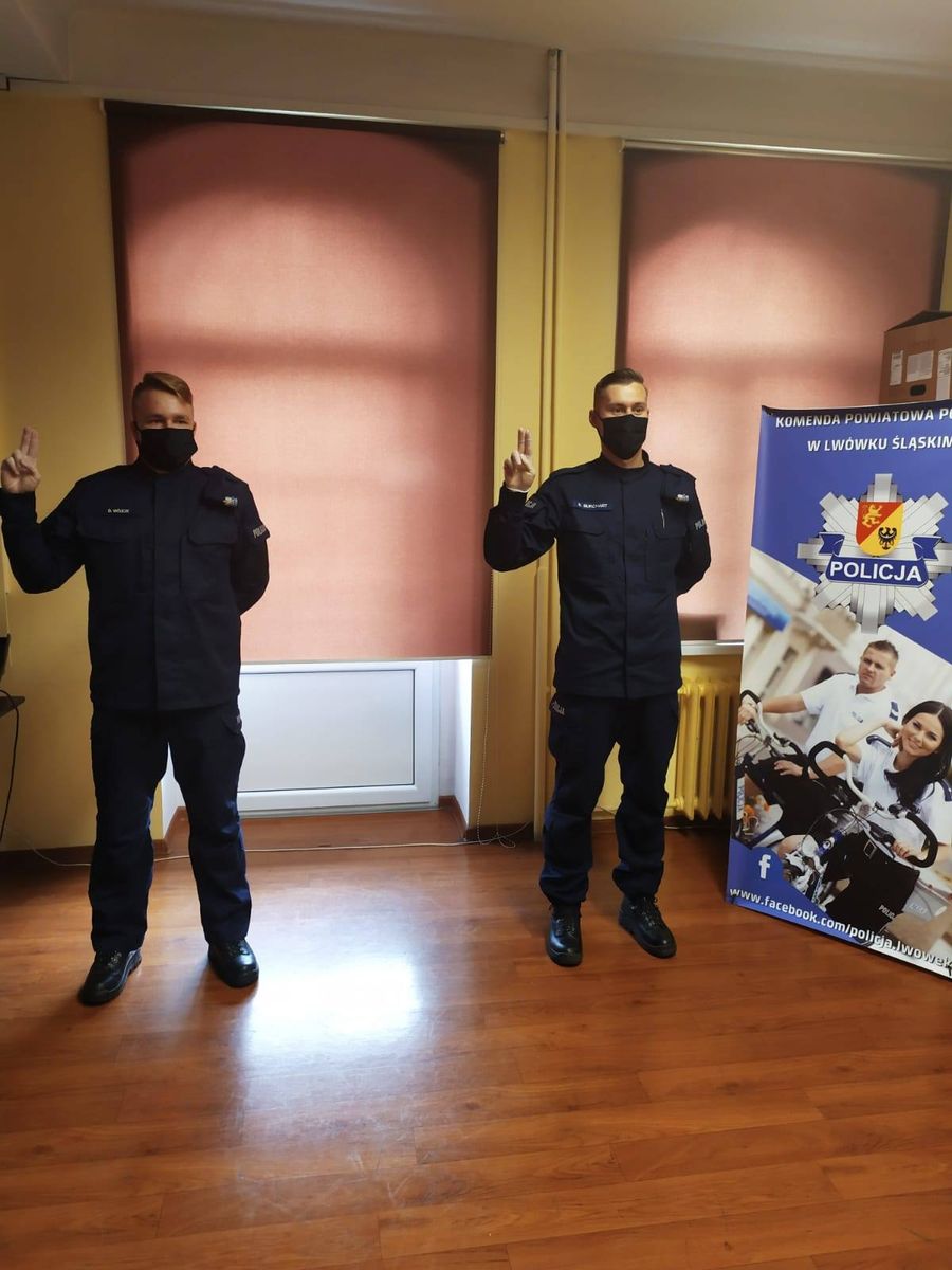 Lwówek Śląski: Ślubowali policjanci