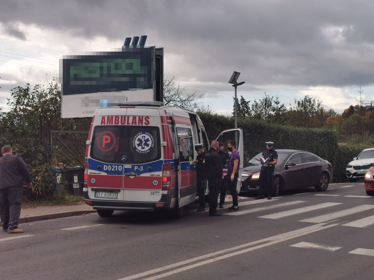Jelenia Góra: Potrącenie na Sudeckiej