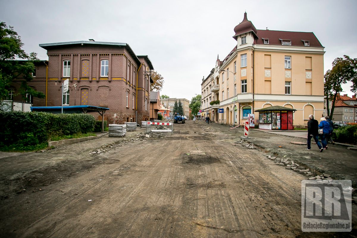 Kamienna Góra: Remont ul. Jana Pawła II