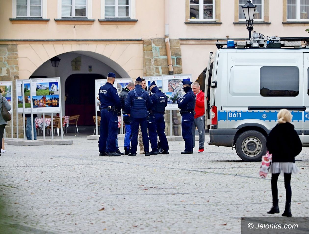Jelenia Góra: Antymaseczkowy protest