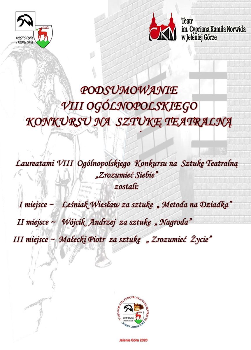 Jelenia Góra: Konkurs literacki dla osadzonych