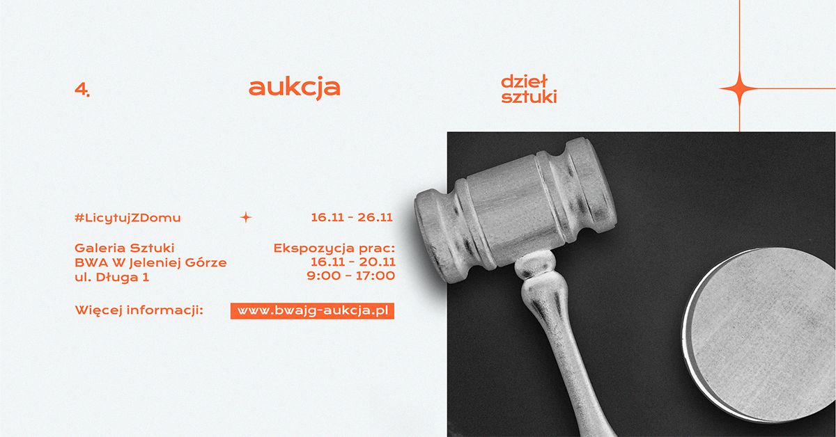 Jelenia Góra: Aukcja dzieł sztuki w BWA