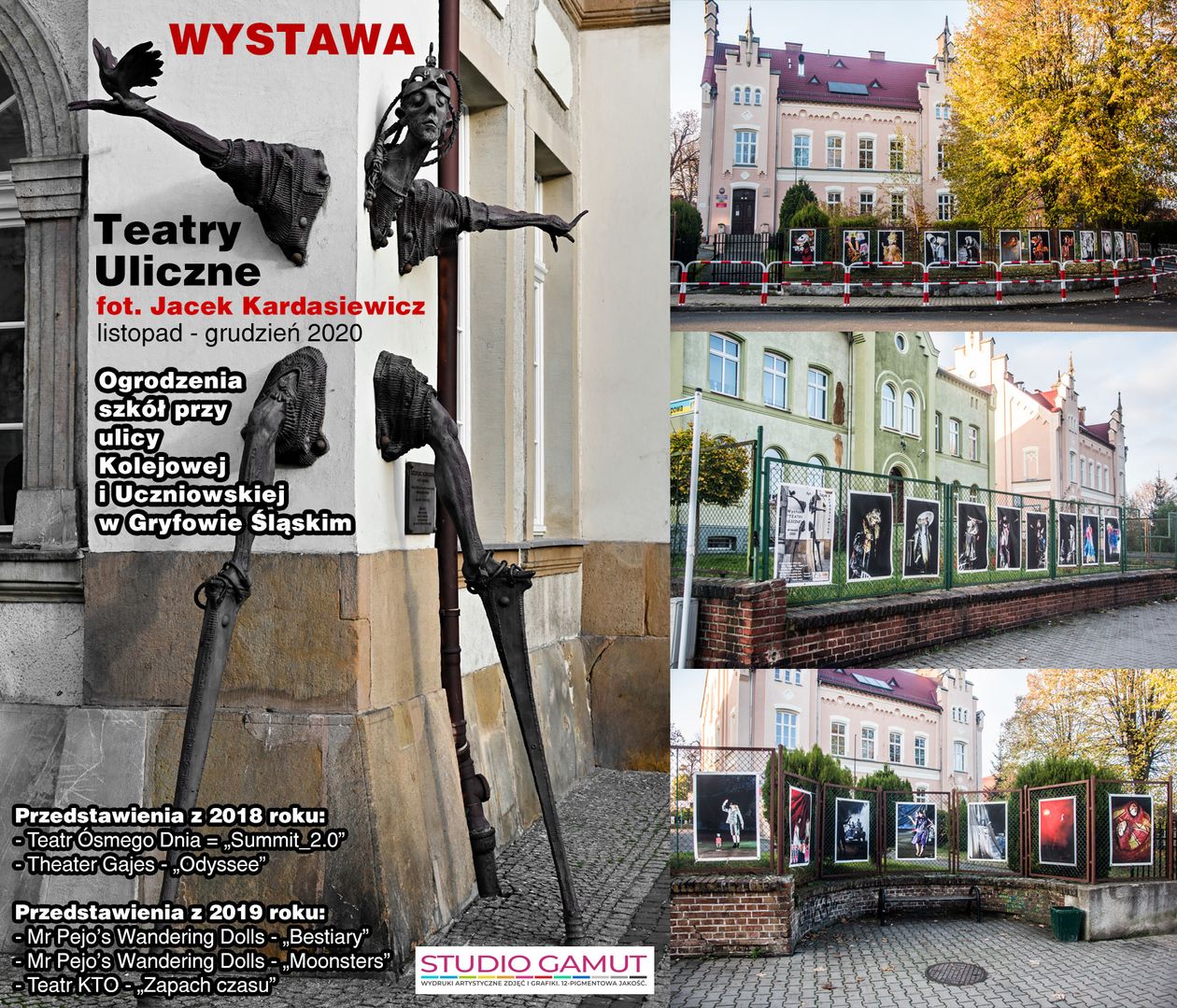 Gryfów Śląski: Teatry Uliczne – wystawa