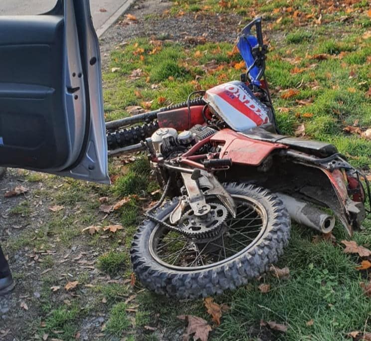 Lubawka: Nieletni bez uprawnień kierował motocyklem