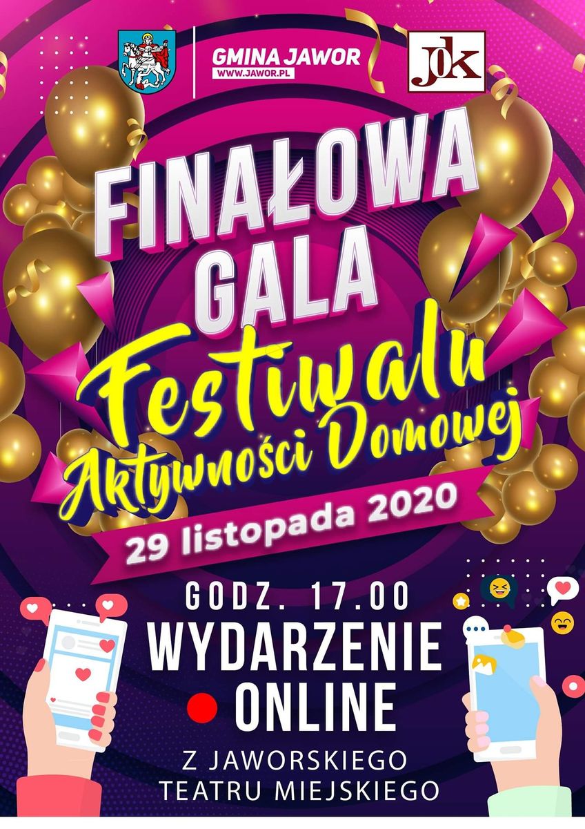 Jawor: Festiwal Aktywności Domowej – on line