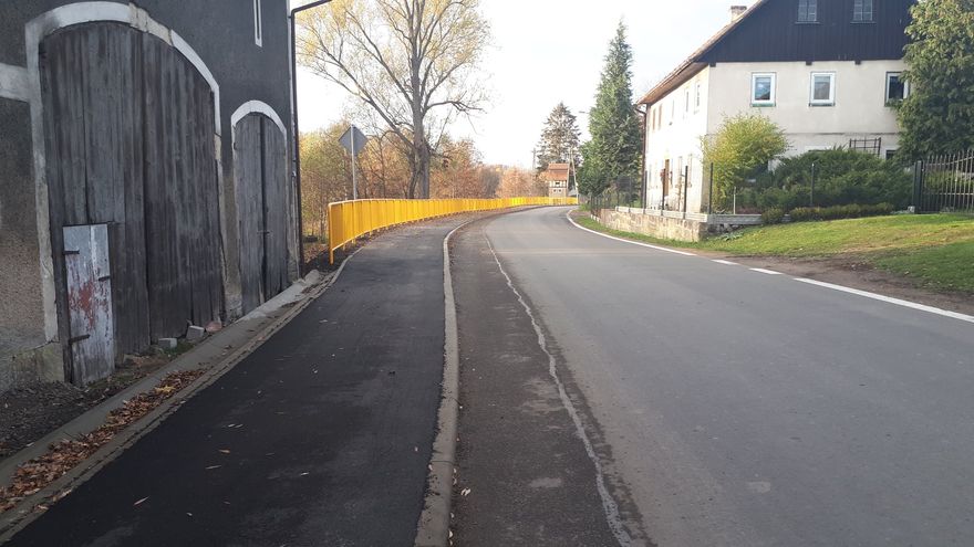 Żeliszów: Droga przebudowana
