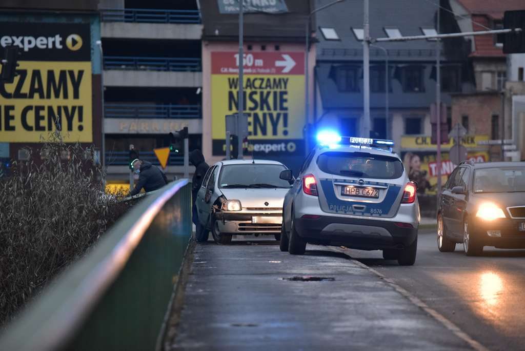Jelenia Góra: Potrącenie na Grunwaldzkiej