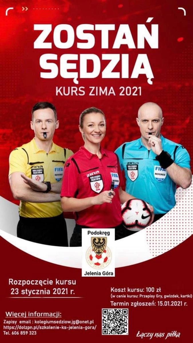 Region: Zostań sędzią piłkarskim