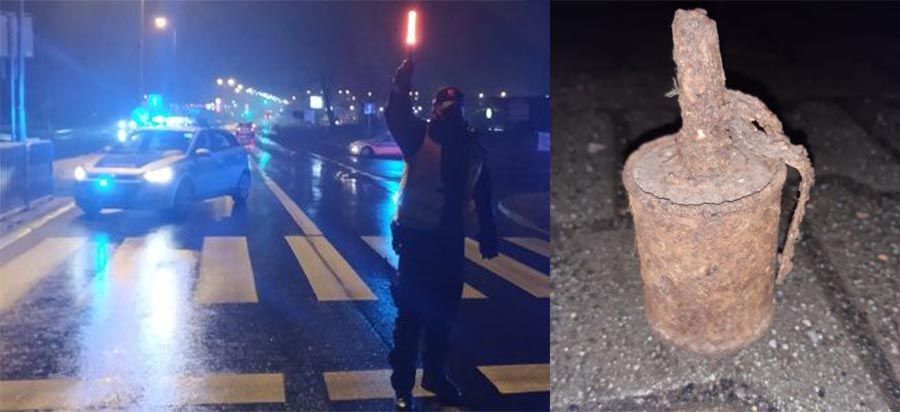 Lubań: Granat w bagażniku