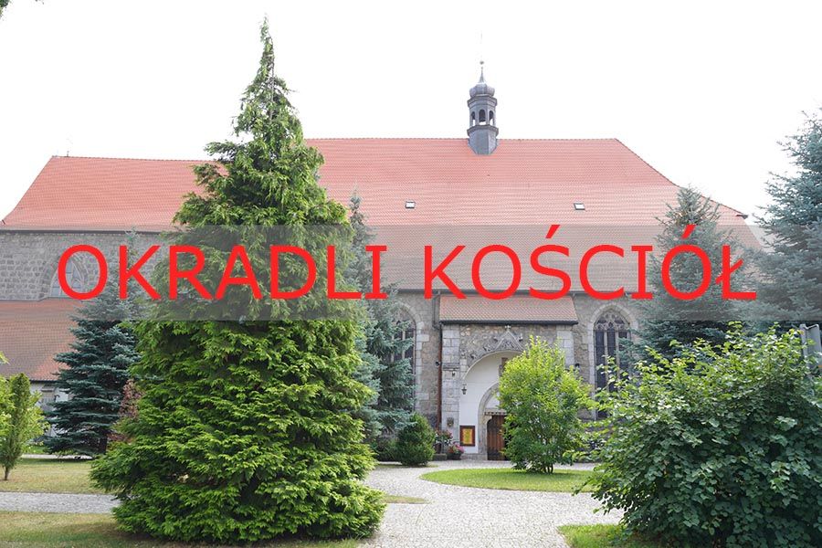 Lwówek Śląski: Kradzież w kościele