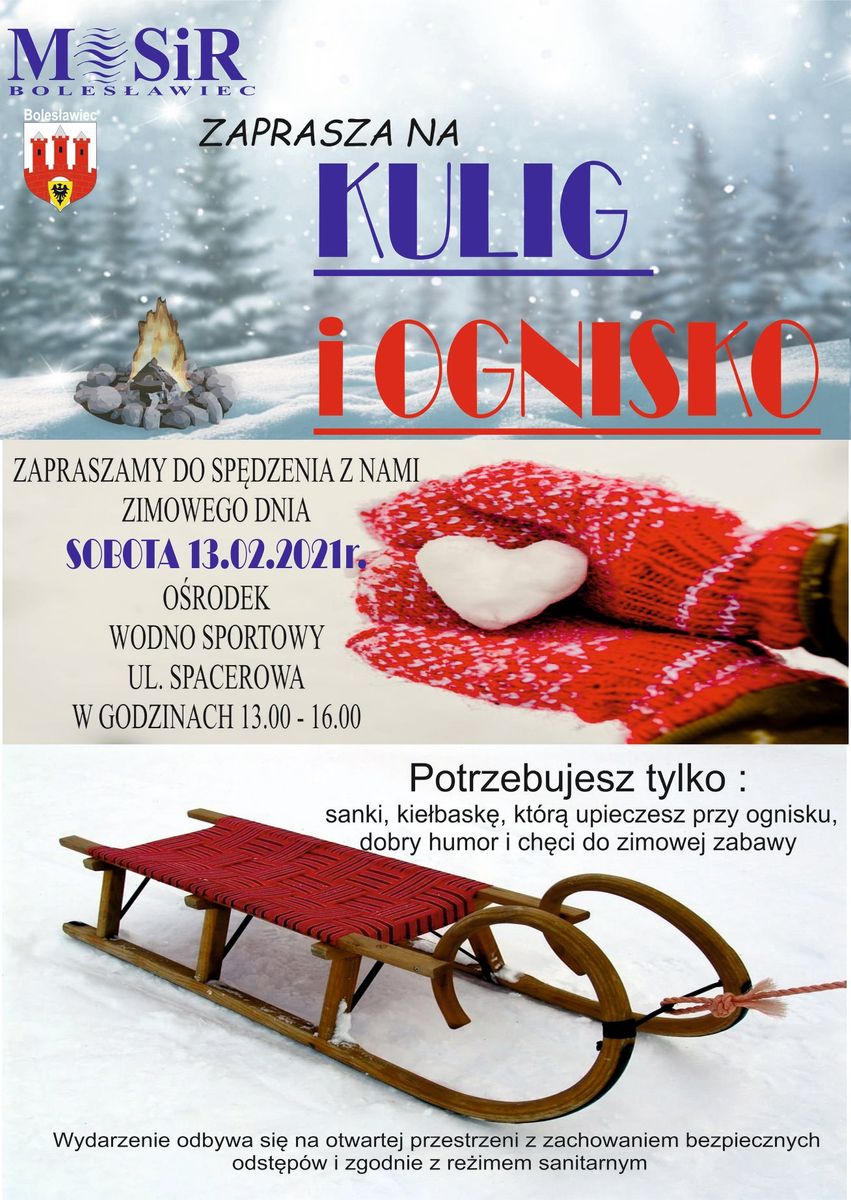 Bolesławiec: Kulig z MOSiR–em