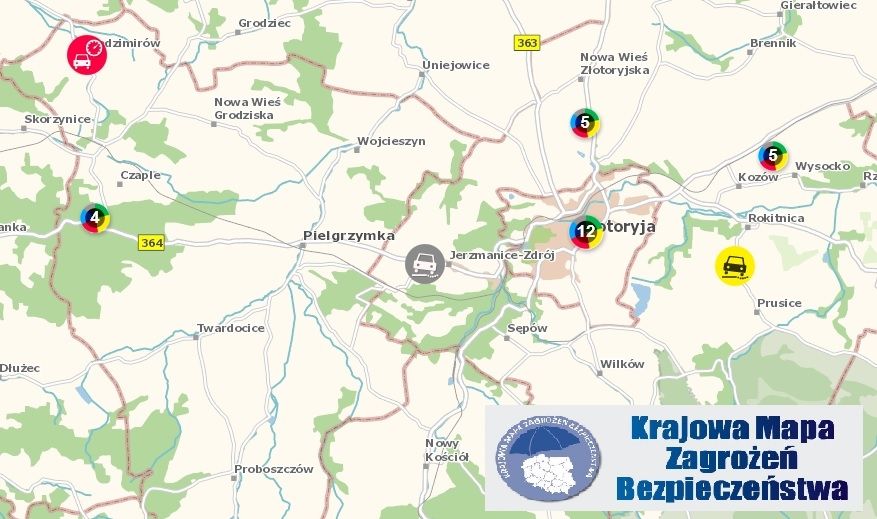 Złotoryja: Na mapie królują śmieci