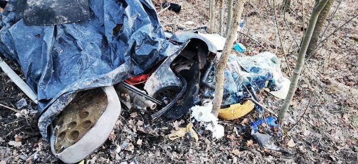 Komarno: Dzikie wysypisko w Komarnie